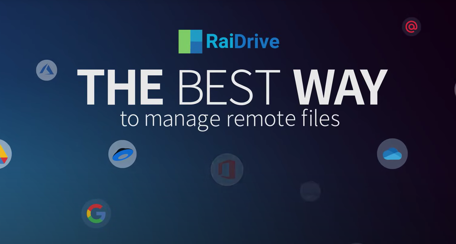 RaiDrive 다운로드 | 레이드라이브 클라우드 연결 사용법