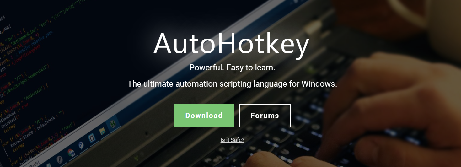 AutoHotkey 다운로드 | 설치 단축키 사용법