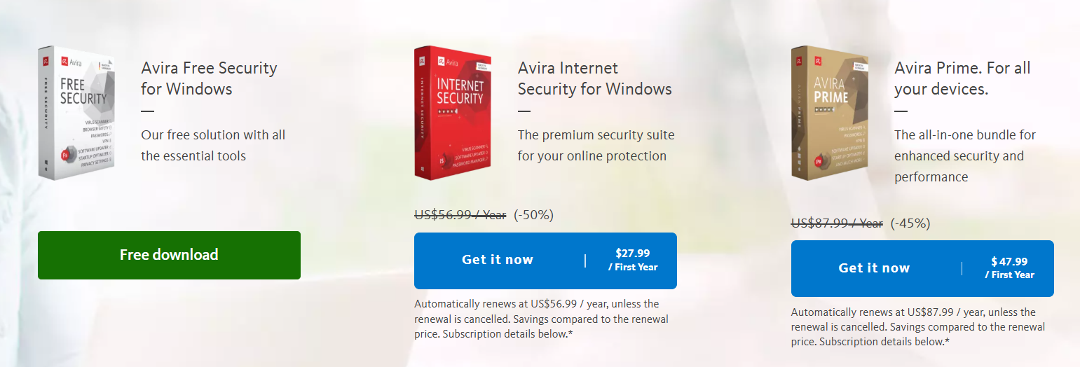 Avira 아비라 다운로드 백신 무료 최신버전