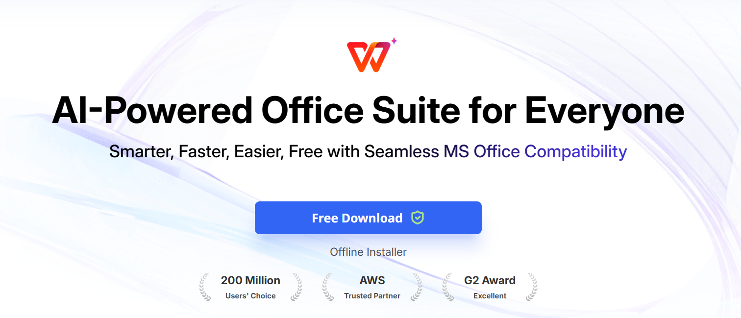 WPS Office 오피스 한국어 한글 다운로드